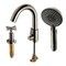 Alfi Brand Brushed Nickel Deck Mount Tub Filler W/ Hand Held Showerhead AB2503-BN - alternate 6